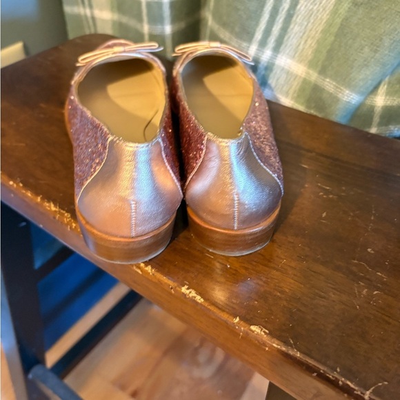 Kate Spade Pink Glitter Cora Loafers - Picture 3 of 6